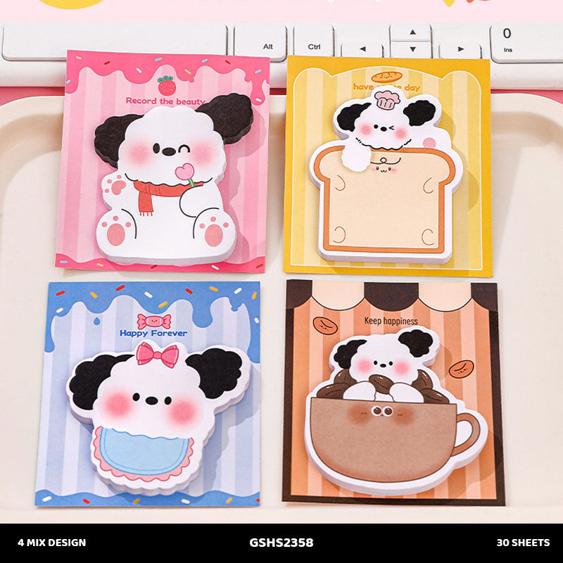 GSHS2358 DOG STICKY NOTE 30 SHEET