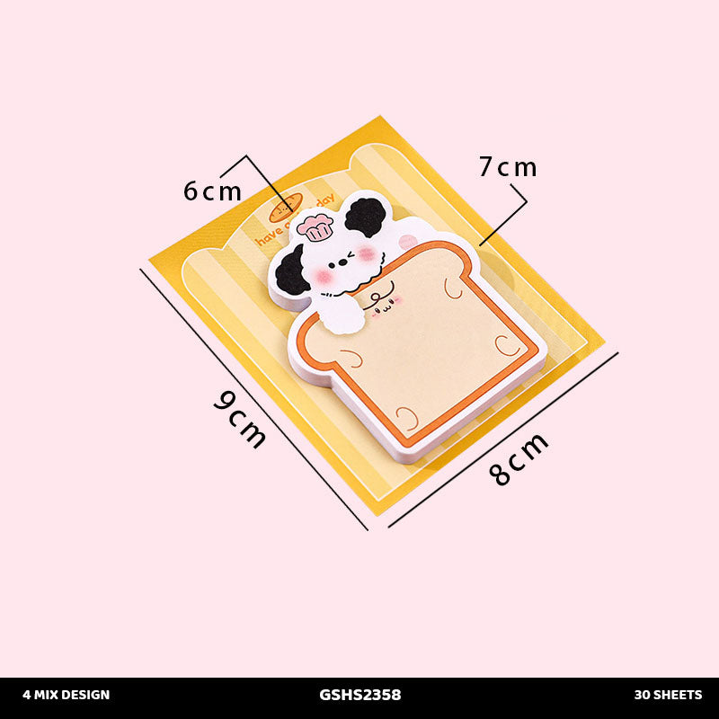 GSHS2358 DOG STICKY NOTE 30 SHEET