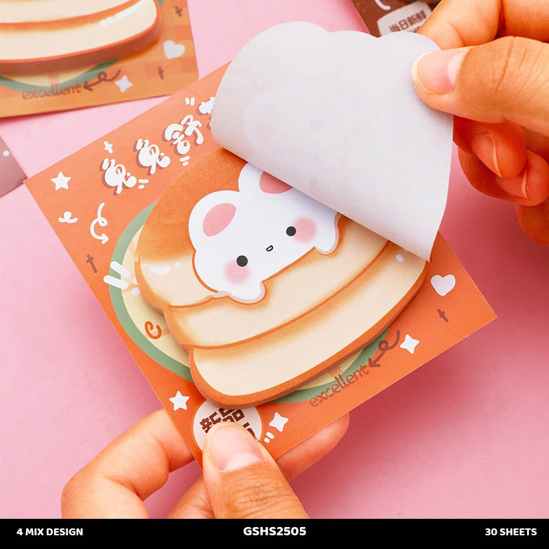 GSHS2505 CAKE DONUT STICKY NOTE 30 SHEET