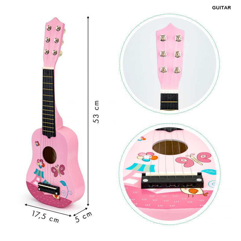 BMP12E GUITAR PENDANTS SS 5PC