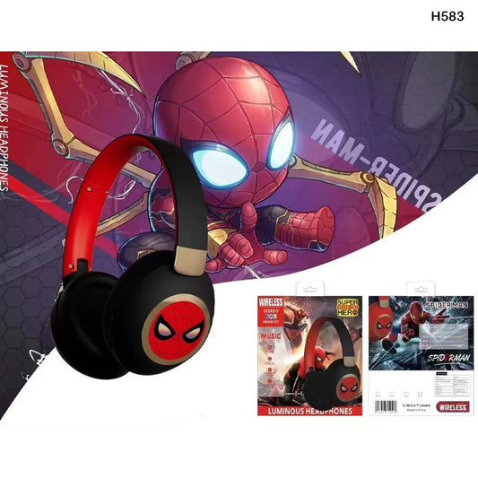 H583R WIRELESS STREO RGB HEADSET RED SPIDERMAN