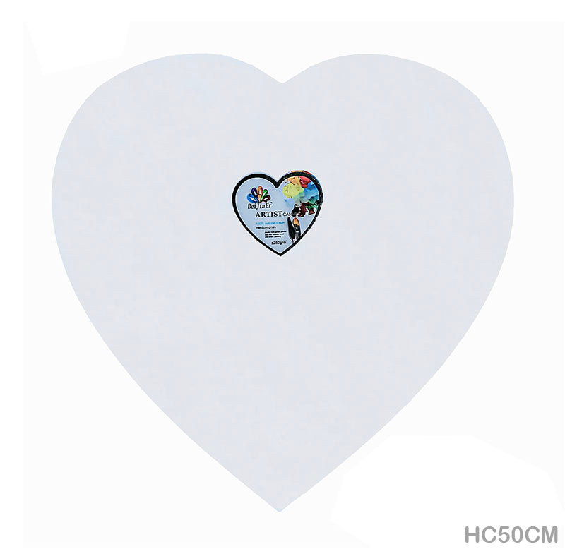HEART CANVAS BOARD 50CM (HC50CM)